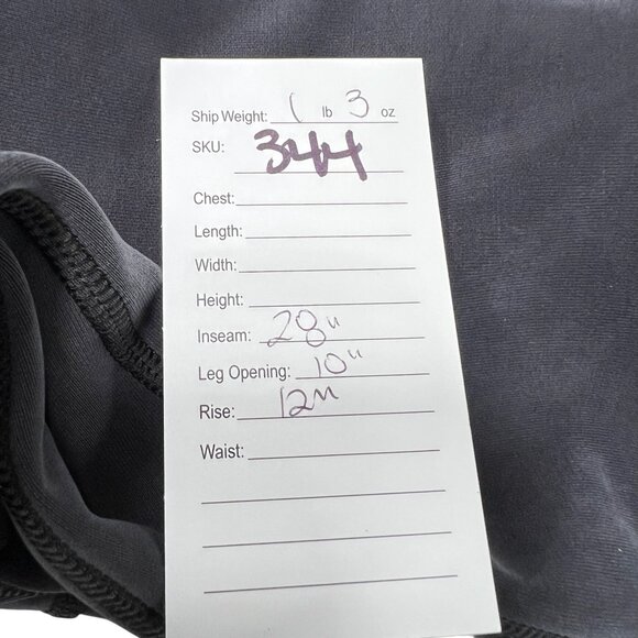 Lululemon Softstreme High Rise Straight Leg Pant 28" Night Sea Size 12 - Picture 9 of 9